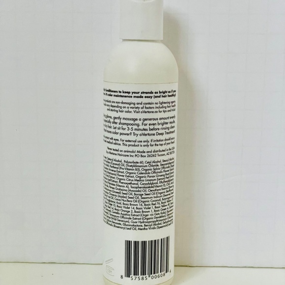 OVERTONE VIBRANT ORANGE DAILY CONDITIONER - 8 FL OZ - Picture 2 of 2